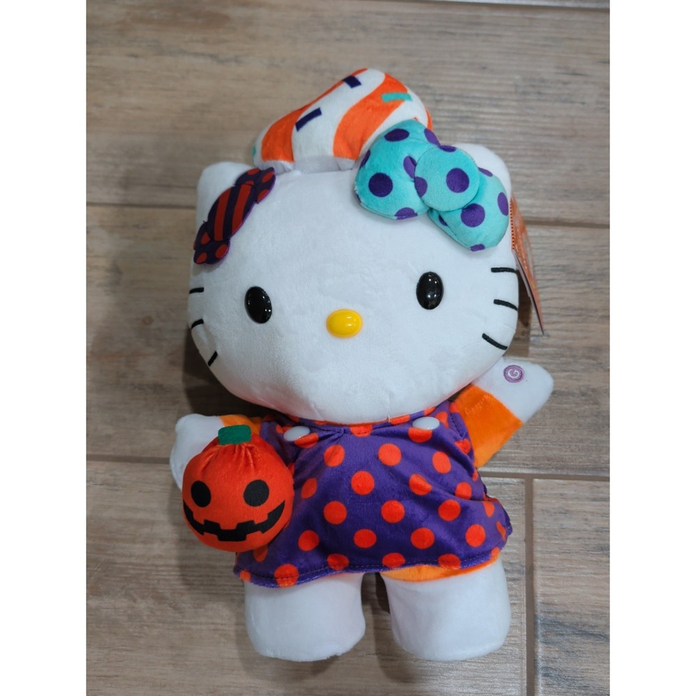 Gemmy Hello Kitty Halloween Animated Plush Side Stepper 14" CVS Exclusive...